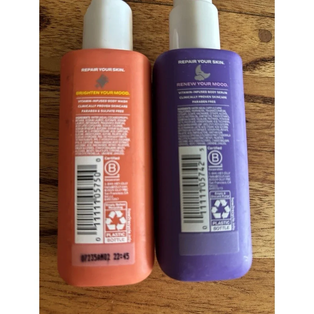 10 Pc Olly Bundle. 5 Renew Body Serum (3 oz) & 5 Bright Body Wash (3 oz)